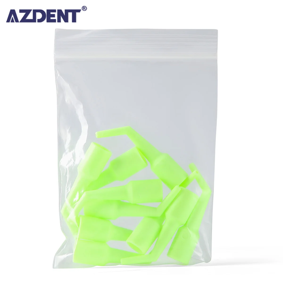 

AZDENT 10Pcs/Bag Disposable Dental Suction Tip Conversion Head Dental Saliva Ejector Adapter Autoclavable Dentistry Material