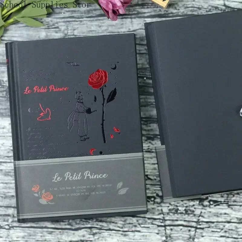 New Black Paper Inner Pages Black Card Diary Notebook Creative Blank DIY Hand-painted Hand Account Book Panda Notebooks