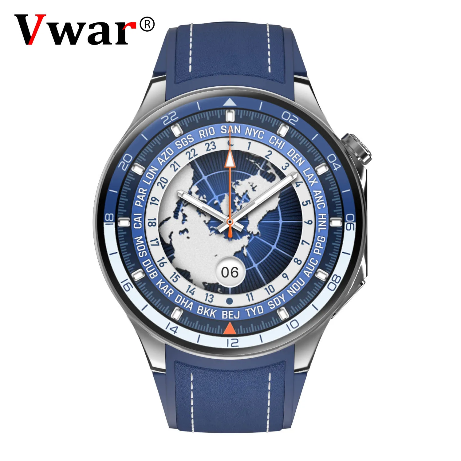 

VWAR WATCH X Smart Watch 1.43" AMOLED Screen NFC Compass AI Voice Smartwatch for Men Women IP68 Waterproof 100+ Sport Modes 2024