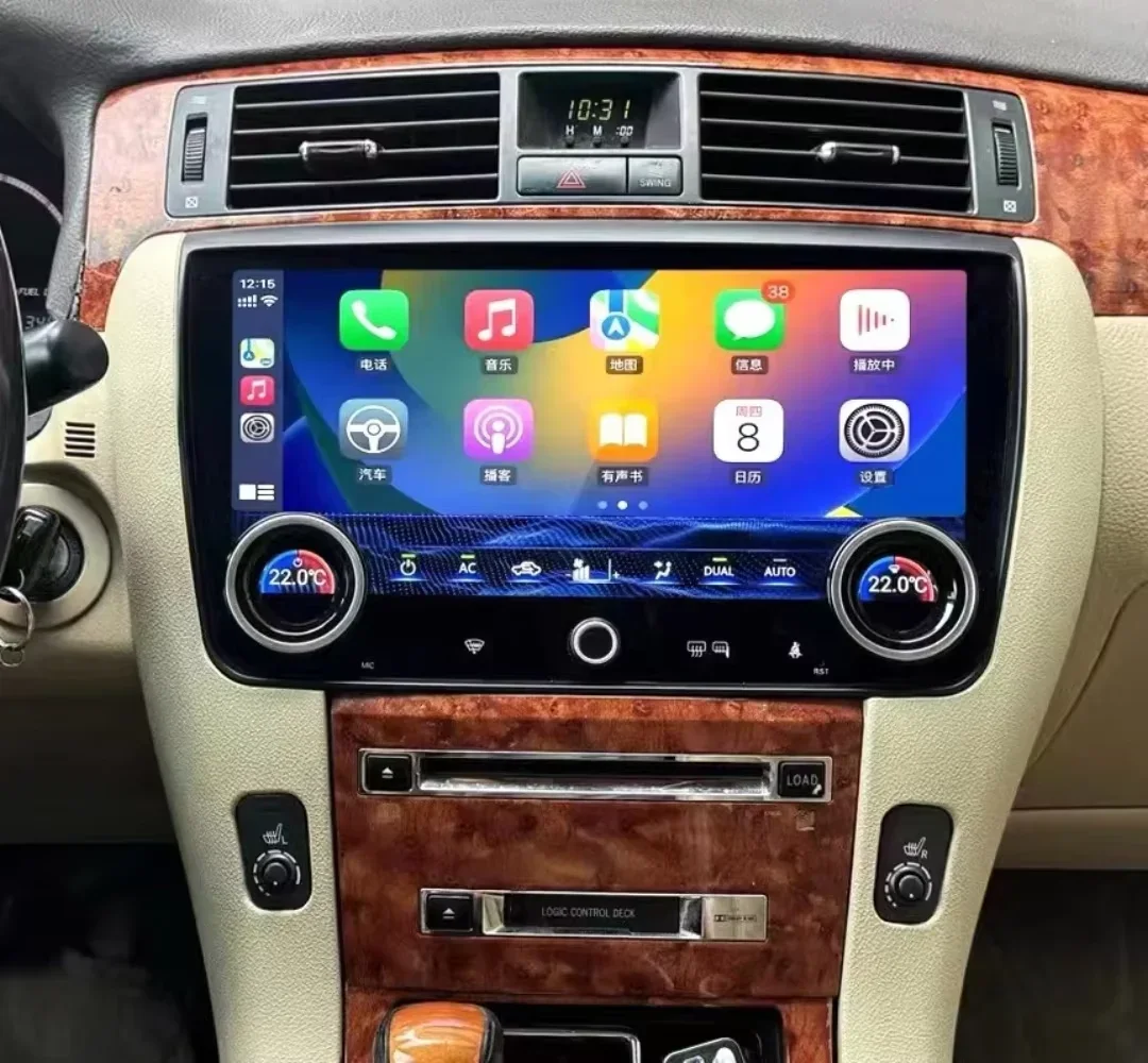

Android 14 For Toyota Crown 2005-2009 Touch Car Radio Stereo 12 Inches Screen Carplay Car Radio DSP BT Multimedia Player 4G GPS
