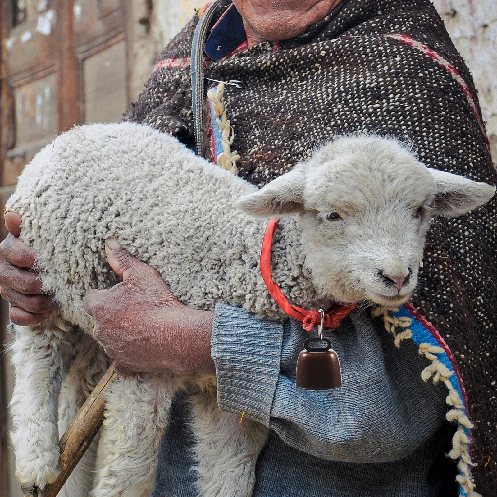 3 set campanelli per cani di piccola taglia in metallo chiaro suono forte campanelli per collare sospeso leggeri campeggio escursionismo campanello da esterno anti-smarrimento