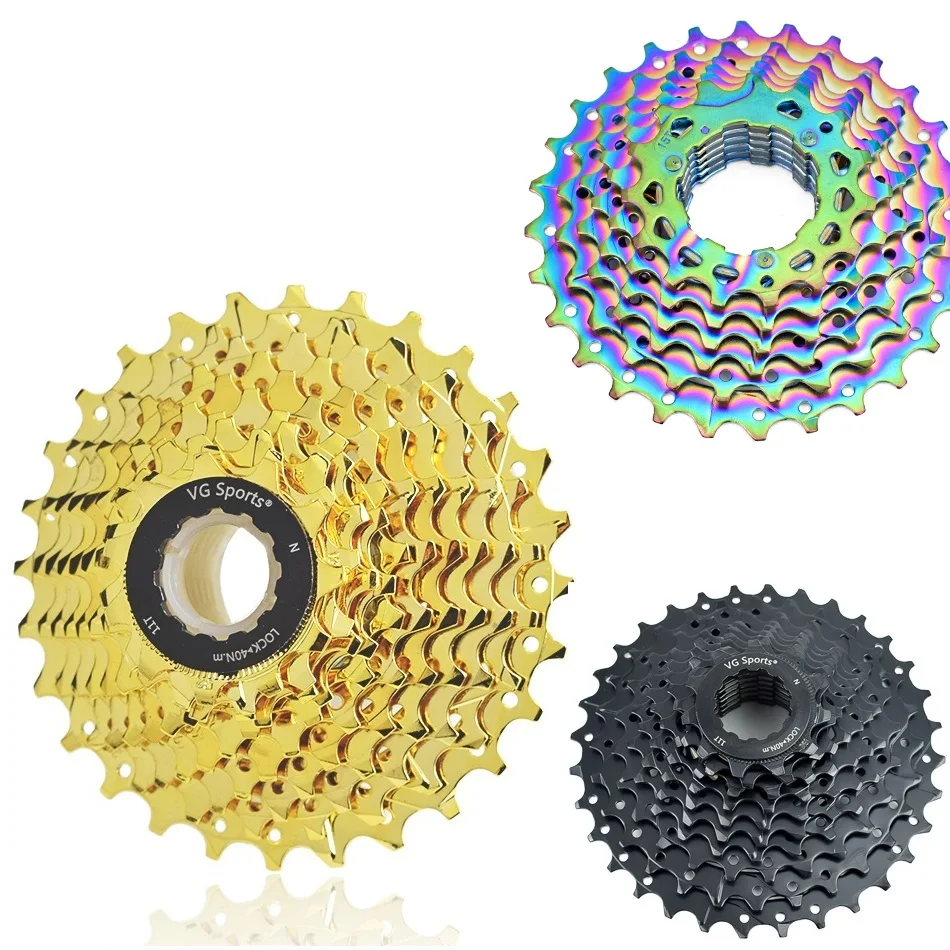 Bicycle Cassette 8/9/10/11 Speed 11-25T/28T/32T/36T Road Bike 8v 9v 10v 11v Freewheel K7 Compatible For SHIMANO HG SRAM