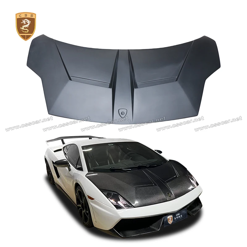 

Для Lamborghini Gallardo LP550 LP560 Performance капот гоночного автомобиля замена SuperTrofeo углеродное волокно авто комплекты крышек капота двигателя