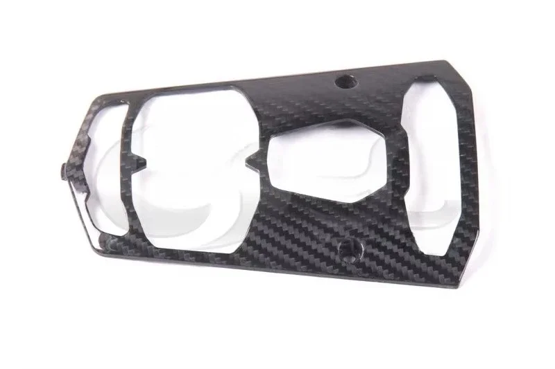 Trade Assurance Dry Carbon Fiber Interior Trim Fit For 2011-2017 Aventador LP700 Engine Start & Gear Surround Panel