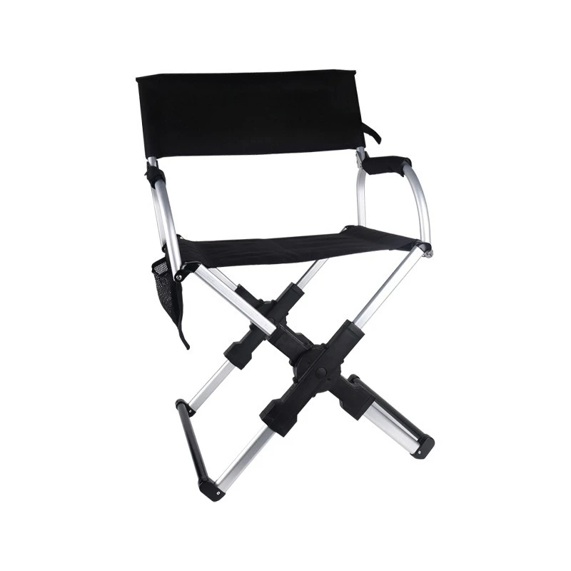 

Outdoor Recreational Fishing Director's Chair Picnic Camping Chair Portable Family Camping Oxford Cloth Folding Chair