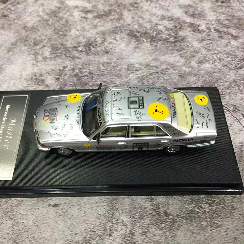 마스터 1:64 모델 자동차, W126 560SEL 합금 다이캐스트 차량 컬렉션-Berlin 2000 LTD 499