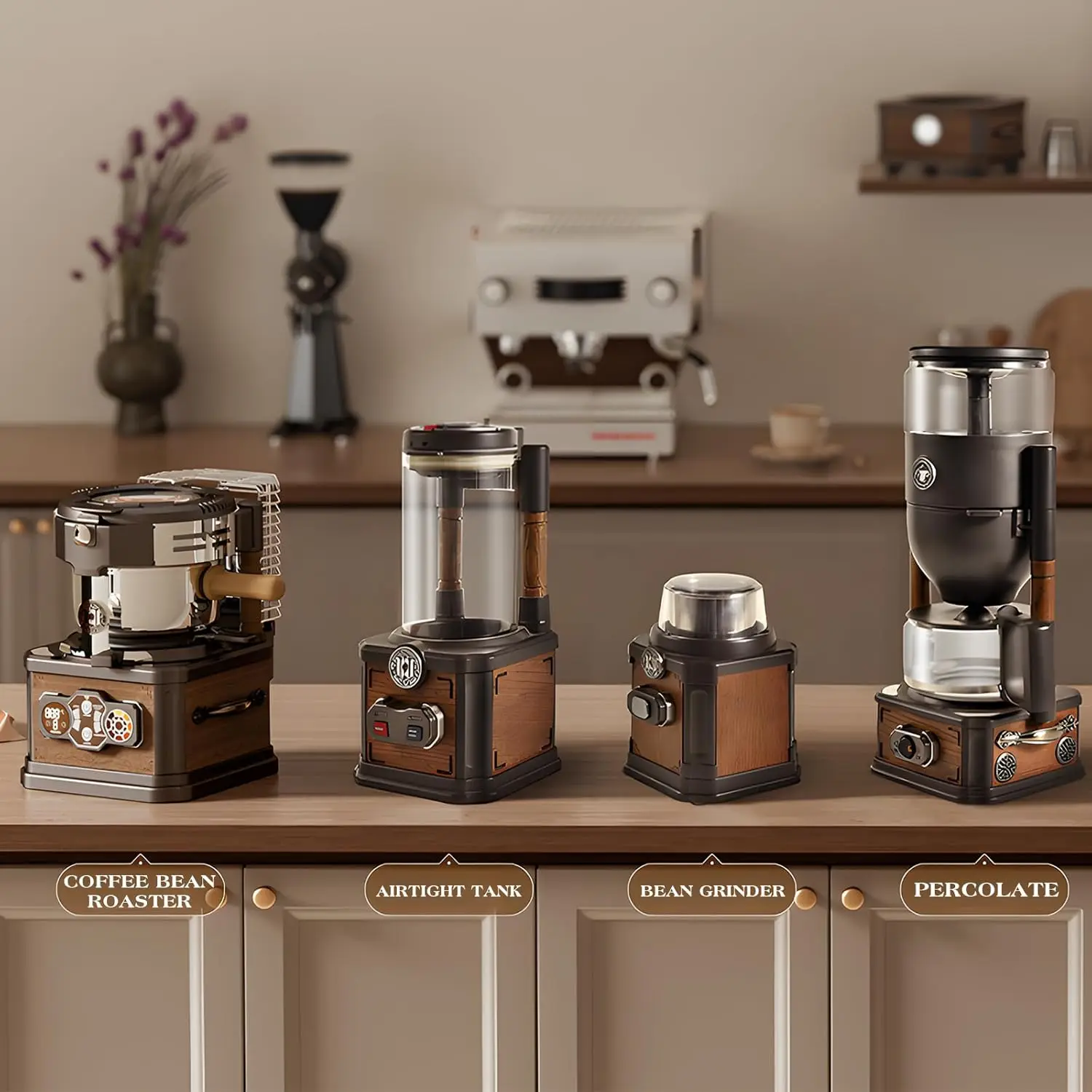 Mini smerigliatrice elettrica per caffè espresso ad alta efficienza Smerigliatrice portatile per uso domestico in vetro per plastica metallica per hotel all'aperto