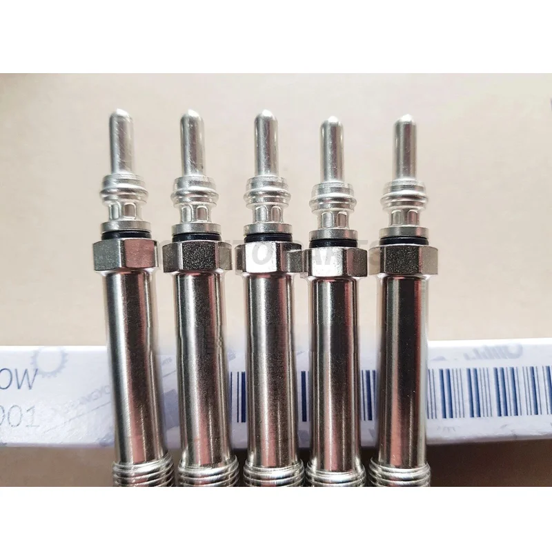 For Ssangyong Glow Plugs:5pcs for REXTON,KYRON,STAVIC/RODIUS +D27DT #6641590001