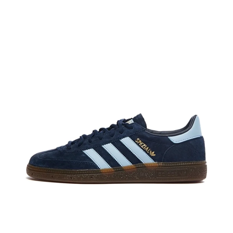 adidas Handball Spezial Navy Gum  Flat Classic Versatile Men Women Skateboard Shoes Couples Sneakers