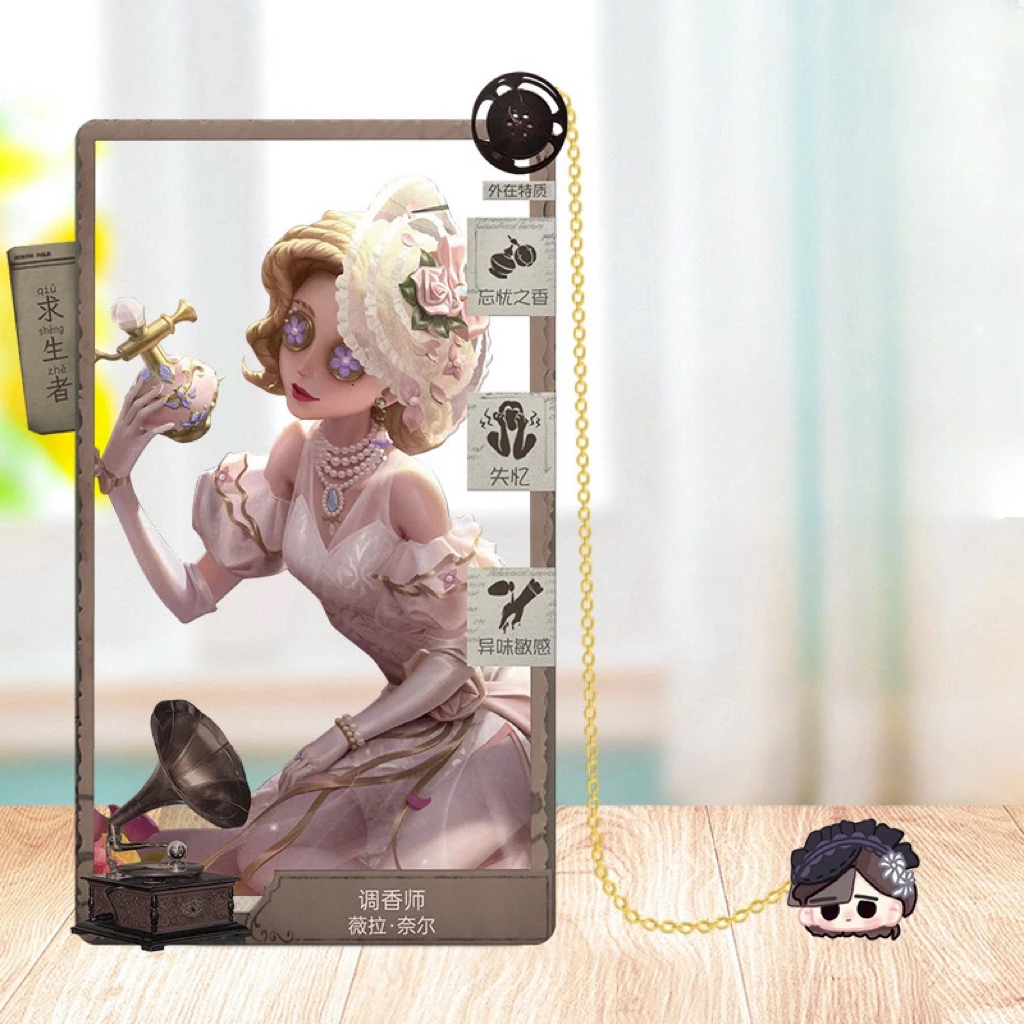 Trendy and Eye-catching Anime Derivative Product – Identity V Gacy Metal Bookmark, Ideal Gift for Students and Cosplayers