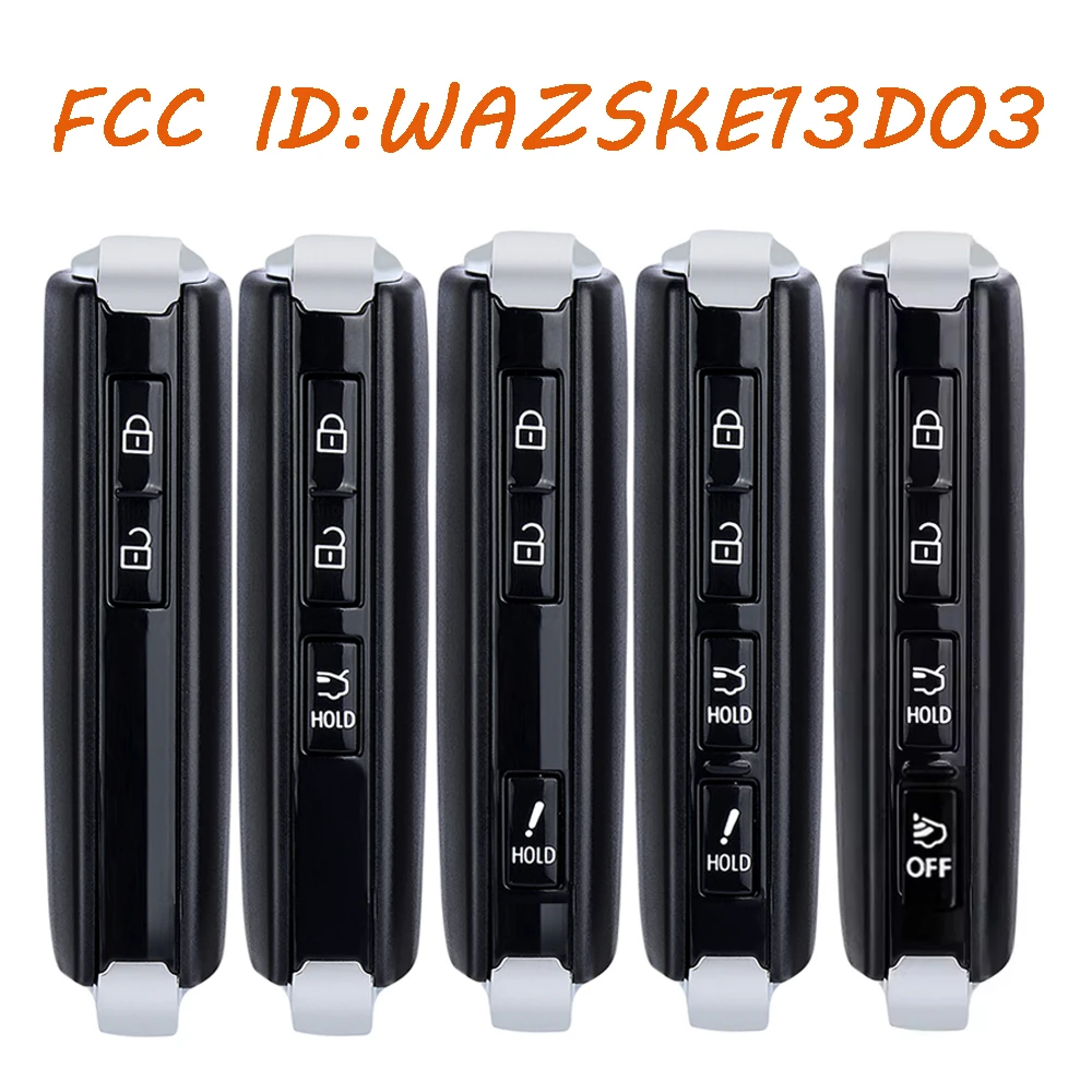 

WAZSKE13D03 315MHz for Mazda CX-5 CX-9 M 6 MX-5 Miata CX-30 CX-50 2021 22 2023 2024 2025 TAYB-67-5DYB Smart Remote Key Fob ID49