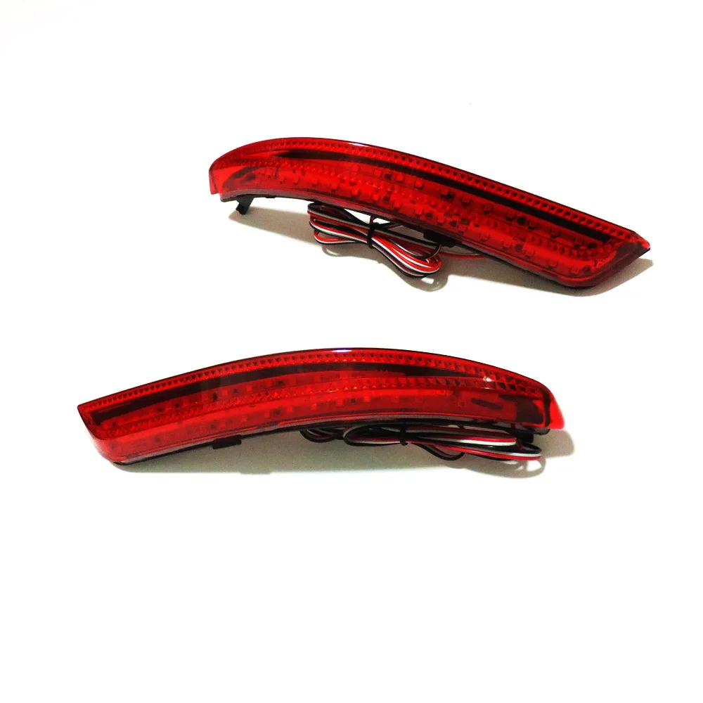 

July King Car Brake Lights Compatible with Nissan Sylphy 2006-2013 and Almera 2013+, Red LED Night Running Warning Lights DRL