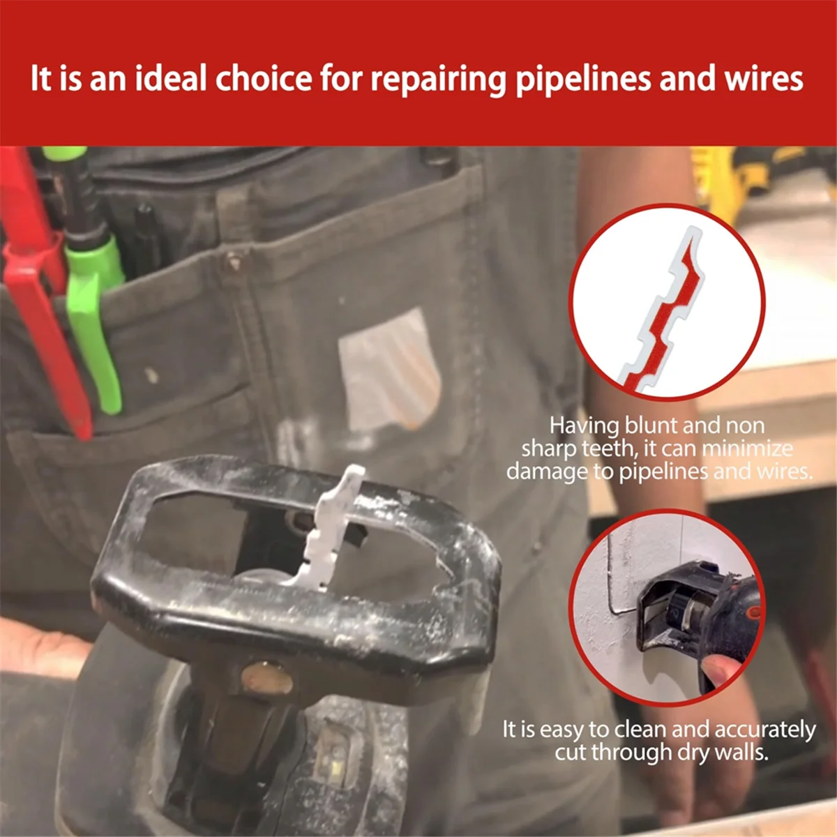 AT77 Мини-шабельные лобзиковые полотна для гипсокартона, полотно для сабельной пилы 85/86 типа, проволочная коробка, аксессуары для гипсокартона, 5 шт.