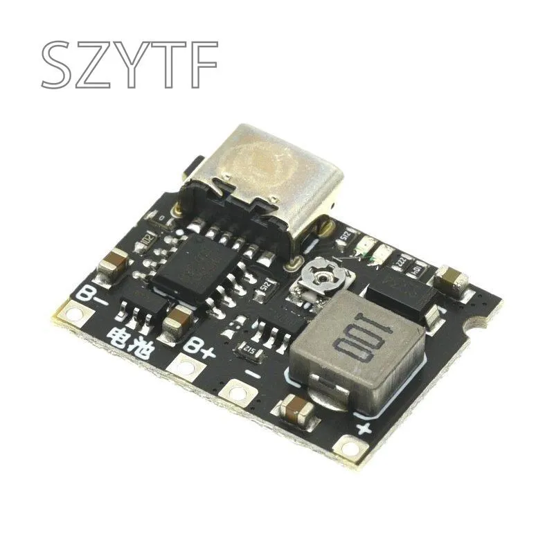 3.7V To 9V 5V 2A DC-DC Step Up Boost Module 18650 Lithium Battery Charging Discharging Board Type-C DC Booster Converter Module