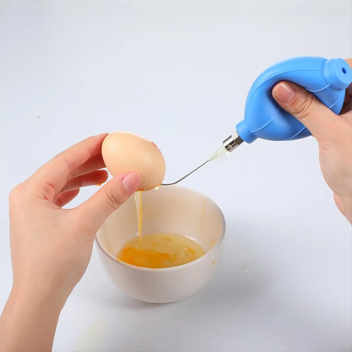 2026 Trend Easter Simple Egg Beater Empty Egg Beater Tool Ukraine Egg Supplies Single Hole Egg Beater Easter Egg Making Tool