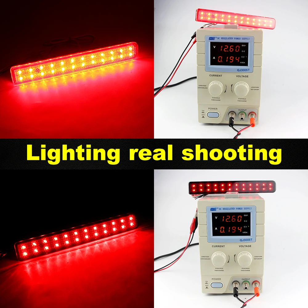 2Pcs Car LED Rear Bumper Light for Suzuki Wagon R Stingray Running Brake Signal Lights Reflector Accessories