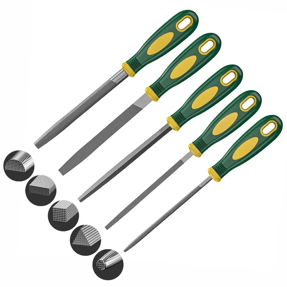 Wear-resistant Steel Steel Files 6/8 Inch Sharpening Hand File Straightening Semicircle/Flat/Square/Triangle/Circle Saw File