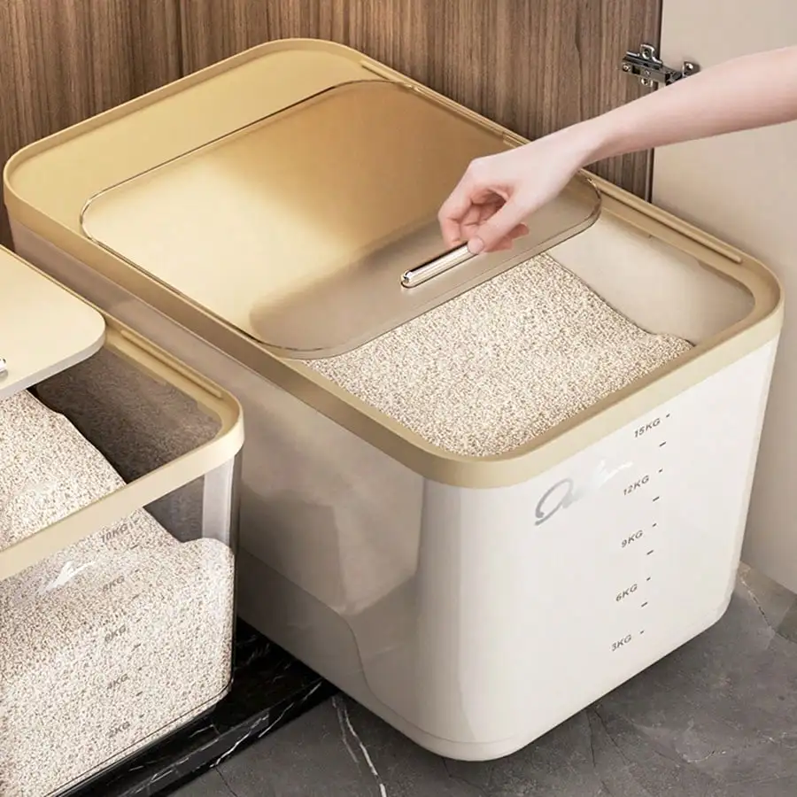 Bamboo Airtight Food Storage Container Set