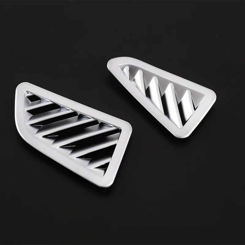 Fit for BMW 7 Series 2009-2014 Dashboard Air Vent Frame ABS 2 Pieces Left-Hand Drive