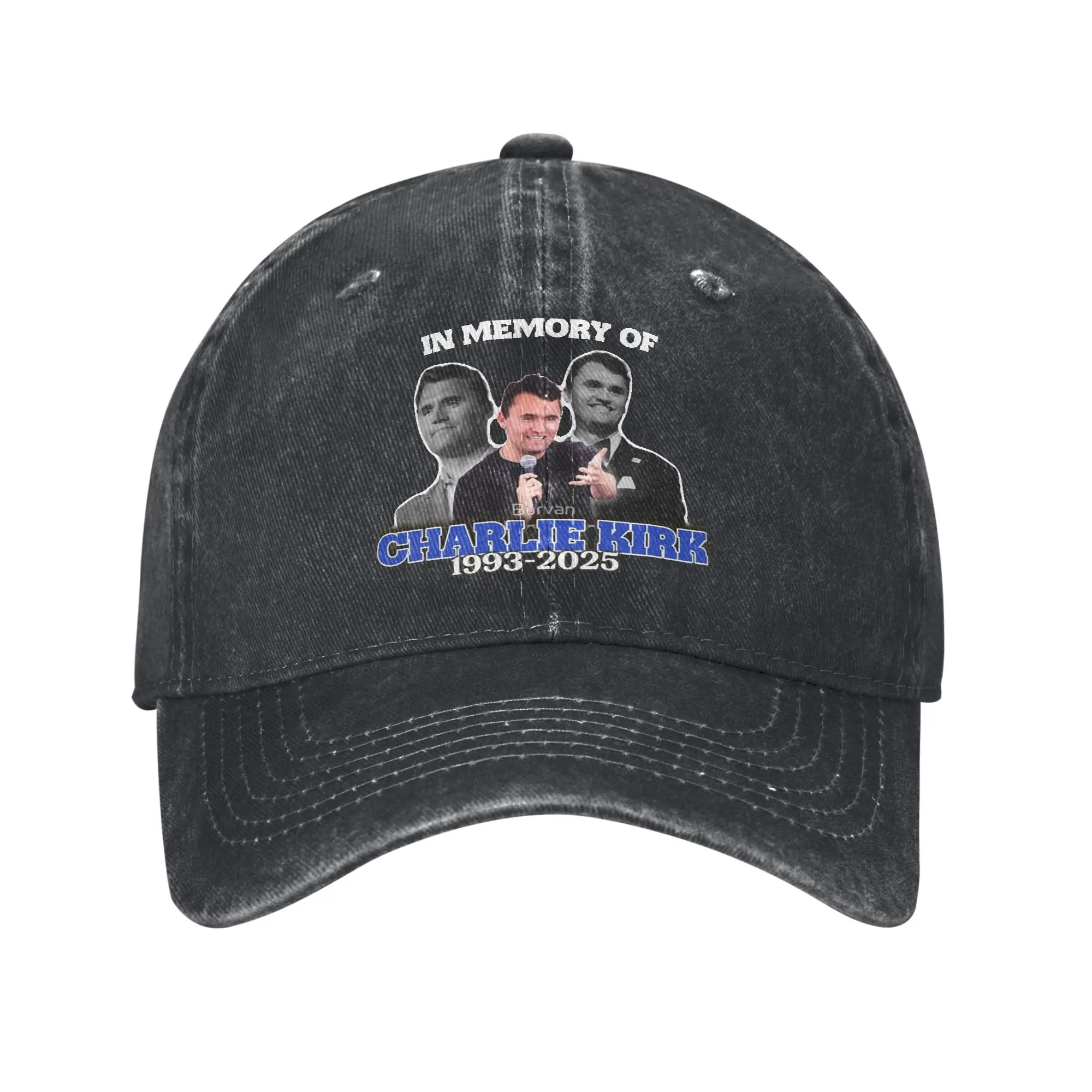 

Baseball Cap In Memory of Charlie Kirk 1993 2025 Summer y2k Cool Trucker Hat Men Print Running Hippie Sunscreen Baseball Caps