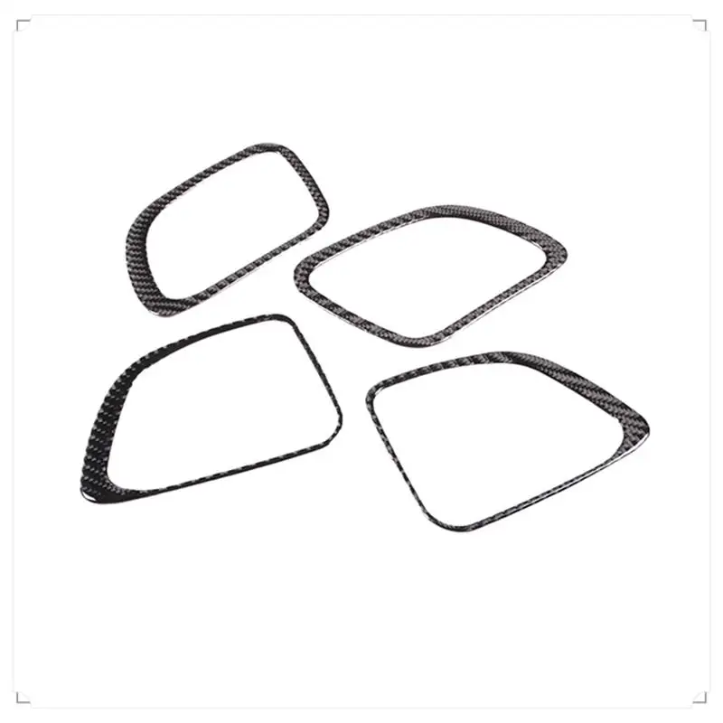 

For C-Class W206 2022 2023 Soft Carbon Fiber Car Door Horn Speaker Cover Trim Sticker Interior Accessories