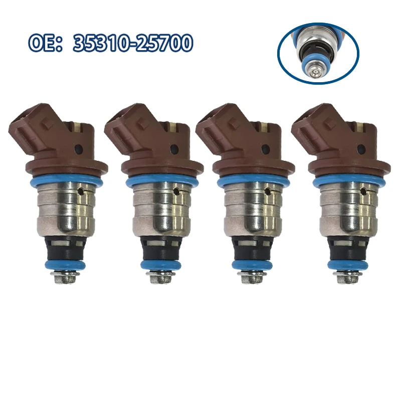 

4pcs 35310-25700 3531025700 high quality Fuel Injector fit For Hyundai NF SONATA CARENSE