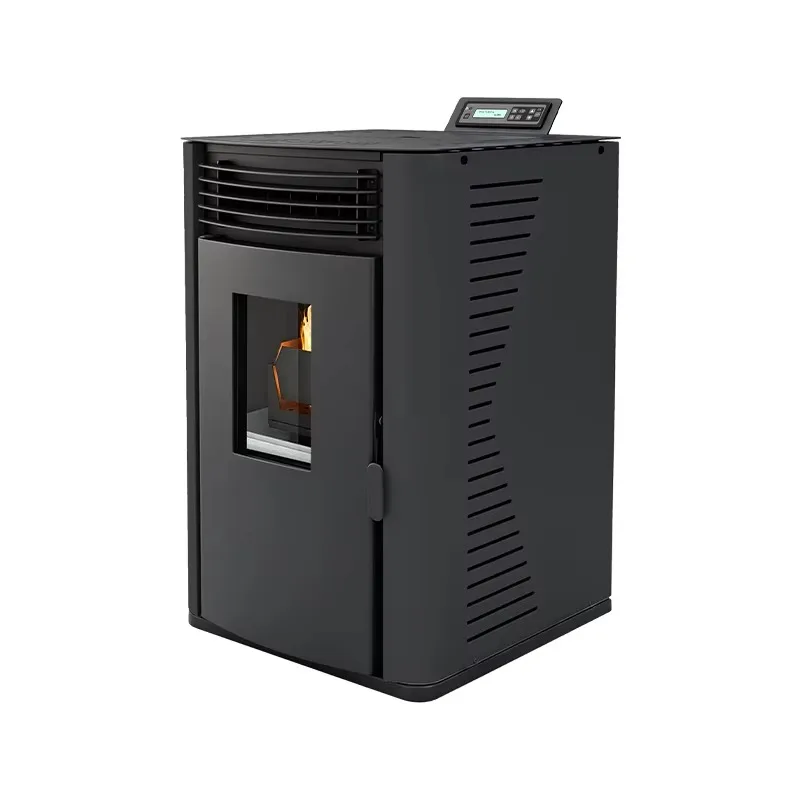 High-Efficiency Modern Pellet Stove WiFi Control Standalone Eco-Friendly Cast Iron For Hotel Use PK-80