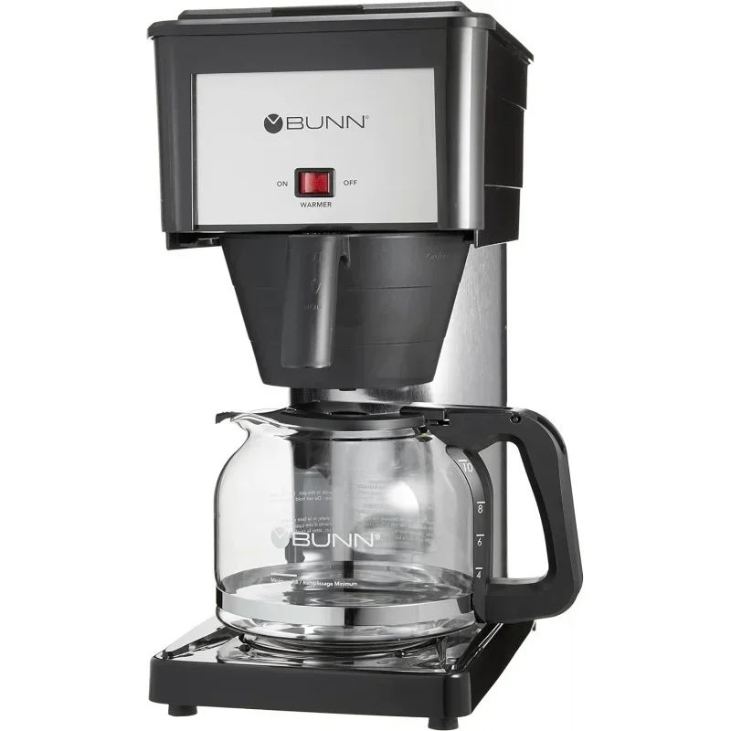 QWBUNN BX Speed Brew Classic 10-Cup Coffee Brewer,Black