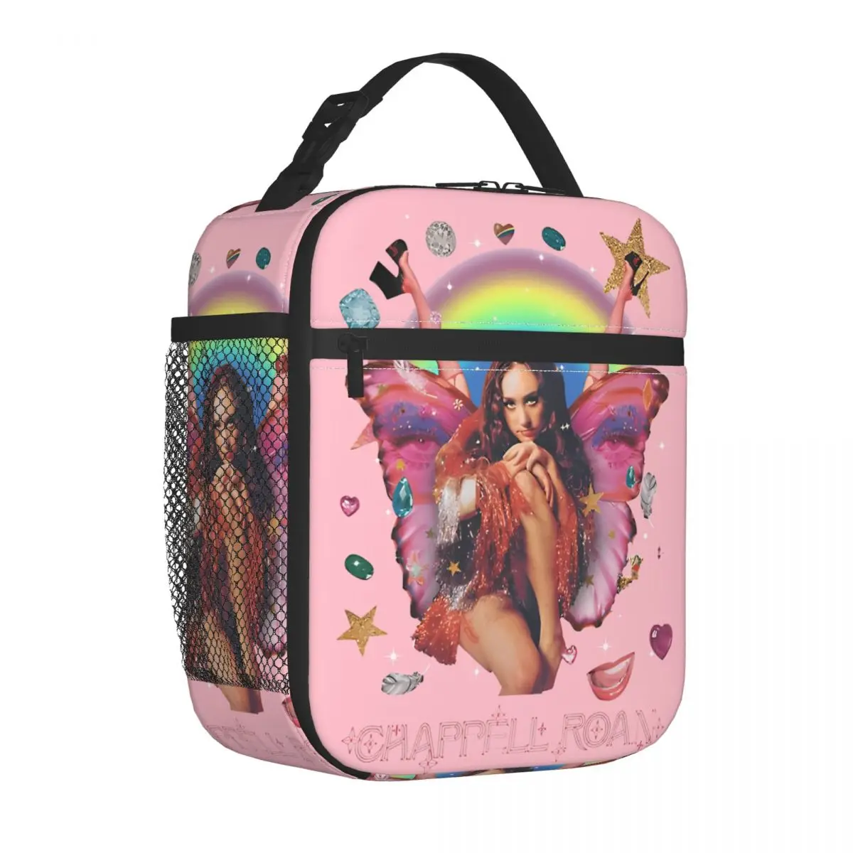 Chappell Roan Chappell Fairy Insulated Lunch Bags High Capacity Lunch Container Thermal Bag Tote Lunch Box Office Food Bag