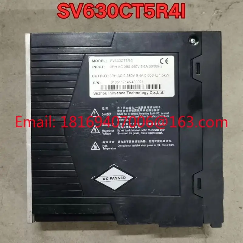 اختبار وظيفة محرك سيرفو SV630CT5R4I المستعمل عادي