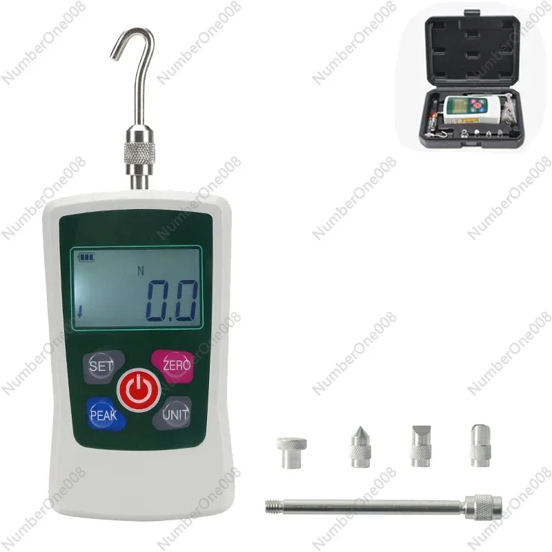 

500N 110lb Digital Force Gauge Push Pull Meter Force Measuring Instrument 10n 50n