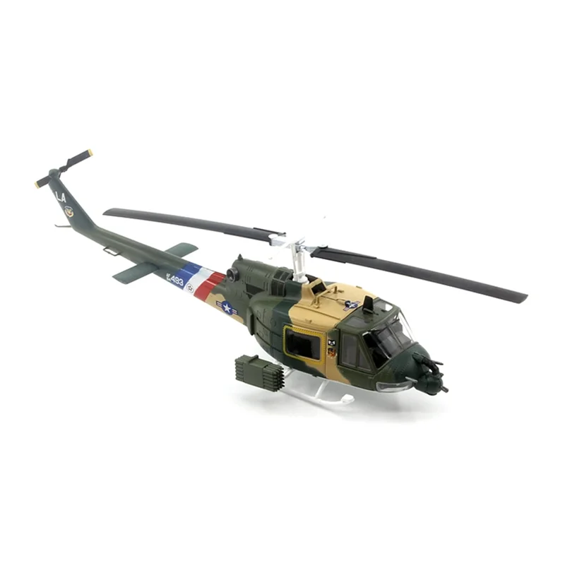 1/72 Scale 36916 American UH-1F Huey Helicopter Aircraft Model Souvenir Planes Ornaments Toy Display