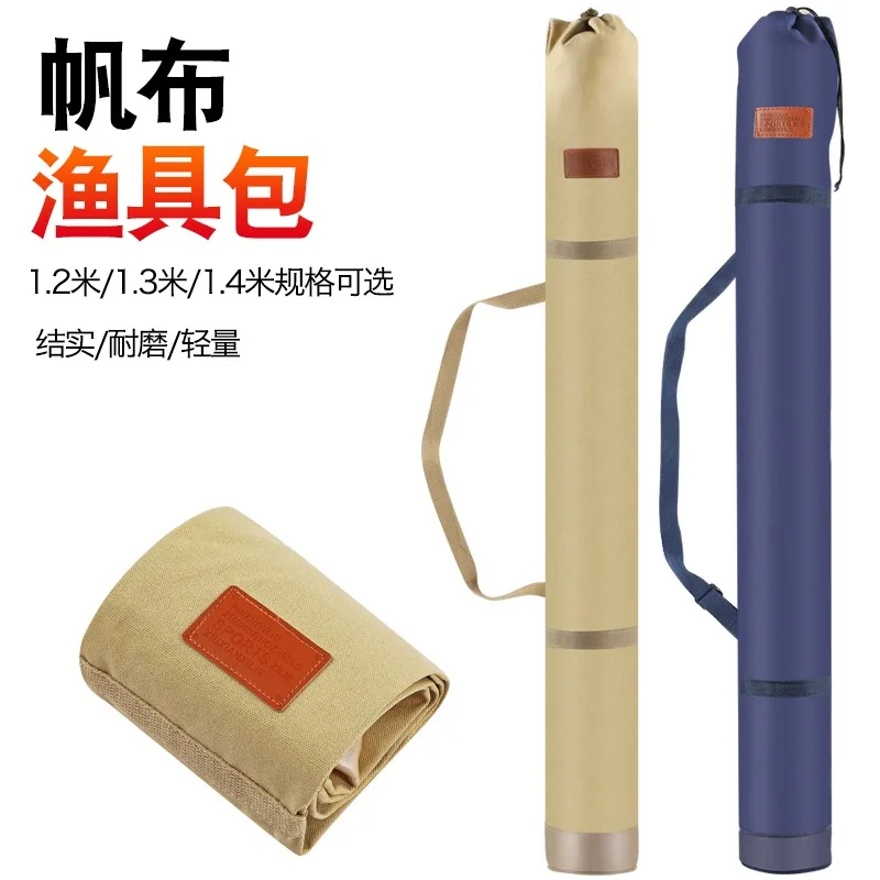 sac-de-canne-a-peche-en-toile-multifonctionnelle-sac-de-rangement-de-parapluie-de-peche-resistant-a-l'usure-avec-sac-de-materiel-de-peche-epaissi-au-fond