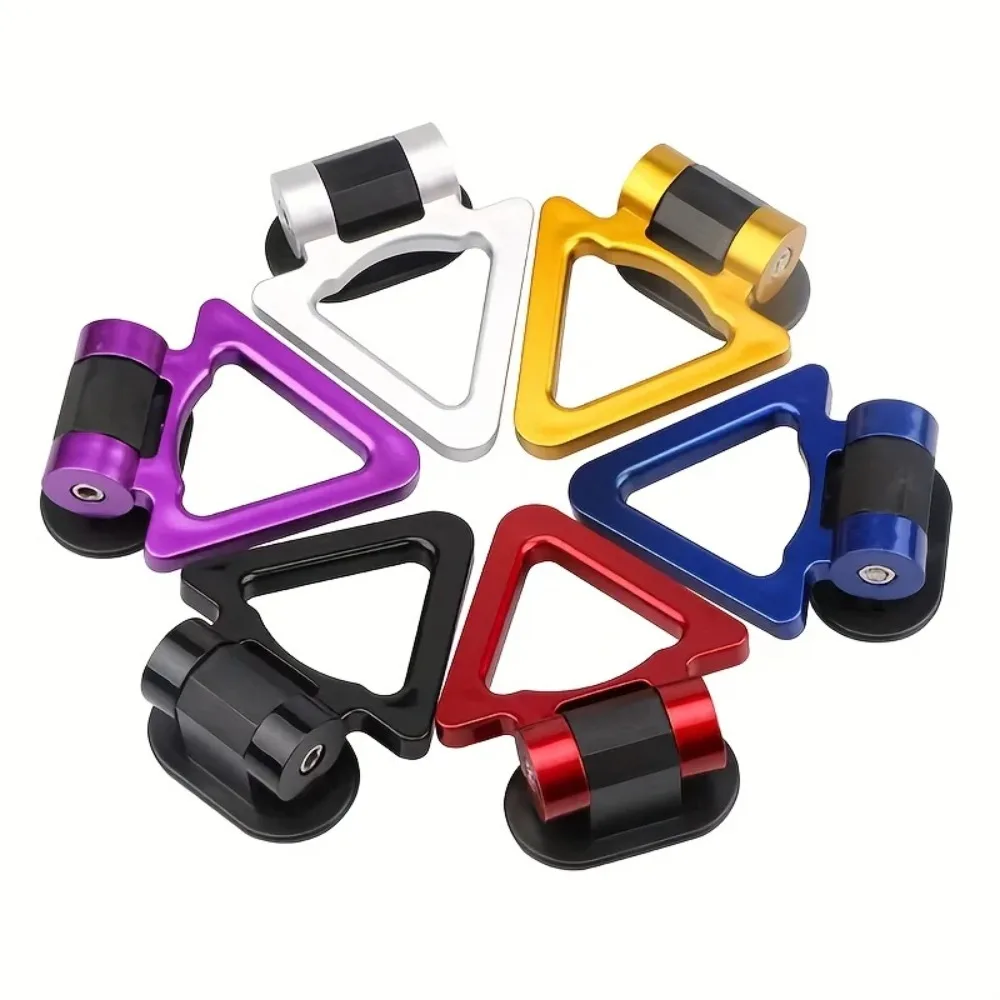 

Стайлинг автомобиля, крючки для прицепа, наклейка, украшение автомобиля, задний передний прицеп, новая имитация гоночного кольца, буксировочный крюк для автомобиля