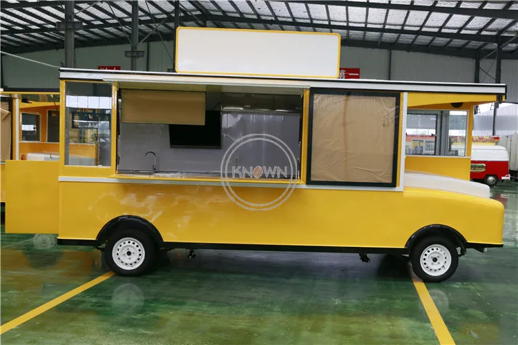 โทรศัพท์มือถือ Tornado Potato Fast รถบรรทุกอาหารสำหรับขาย