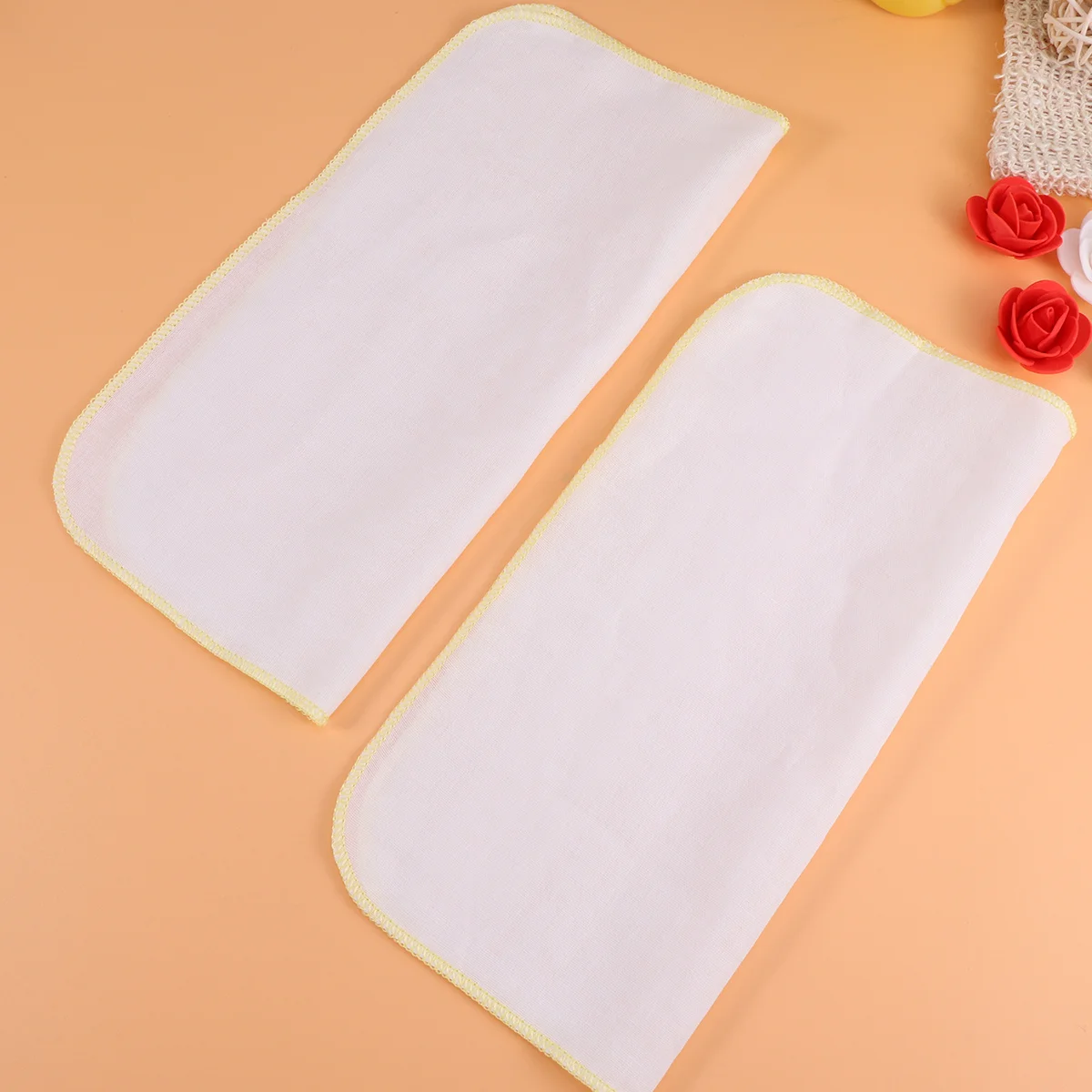 

10 шт. полотенце для кормления ребенка ткань для кормления двухслойный марлевый материал быстро впитывающий удобный крой шеи плечо