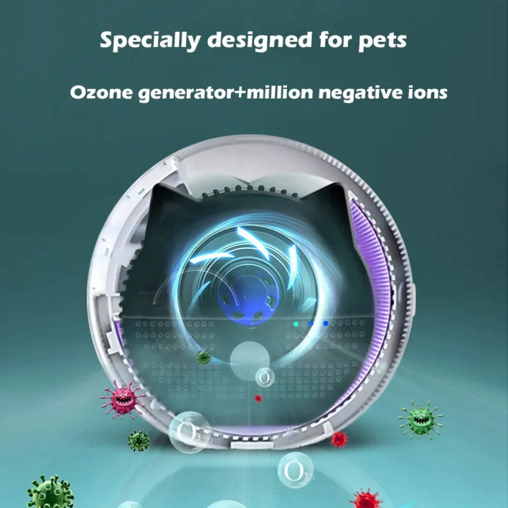 Smart Timer Air Purifier Cleaner Freshener Negative Ion Ozone Generator Sterilizer Pet porducts Cat Litter Odor Deodorization