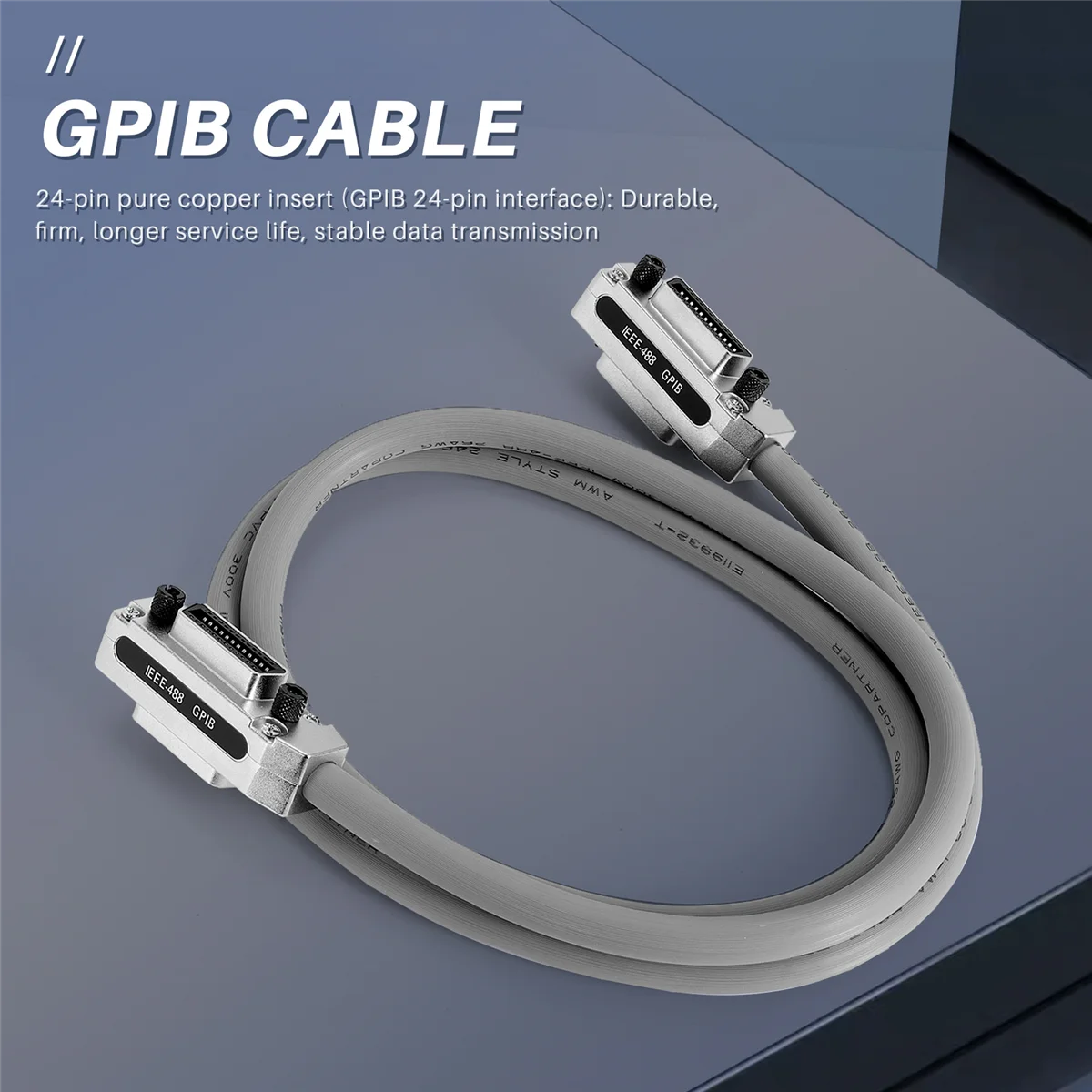Línea A72Z IEEE488 conexión de Control Industrial línea de placa base Cable GPIB Cable de transmisión GPIB 1,5 metros
