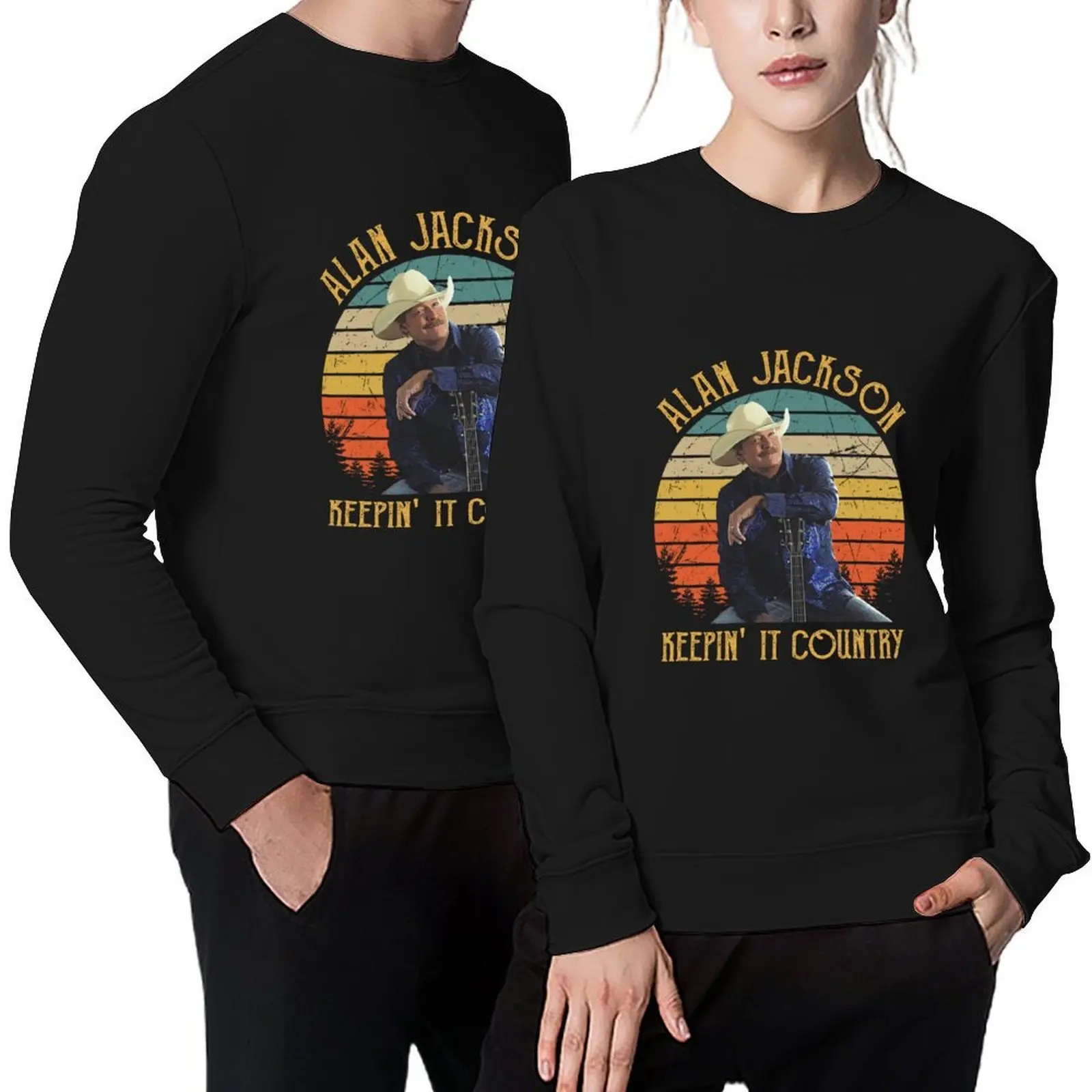 

Retro Gift Jackson Keepin_ It Country Alan Pullover anime clothing autumn new products autumn clothes tracksuits sweatshirt