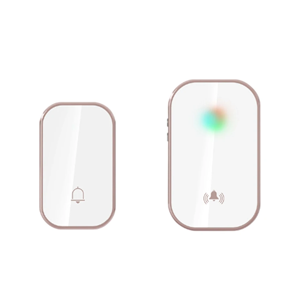 SQPP-Smart беспроводной дверной звонок, диапазон 300 м, домашний дверной звонок, 38 песен, мелодия, отличительный дверной звонок, звонок
