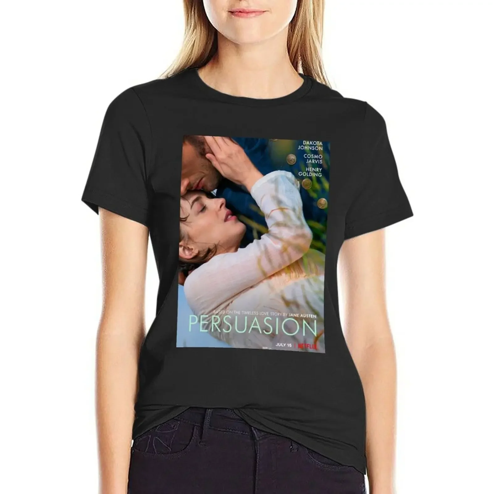 

Persuasion Movie 2022 T-Shirt tees blanks summer clothes funny t-shirts for Women pack
