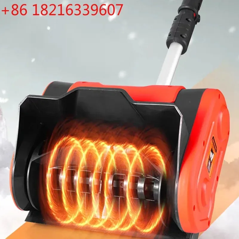 TAO Hand Push Snow Removal Machine Portable Snow Plow  Thrower Shovel Blower  Clearing Equipment