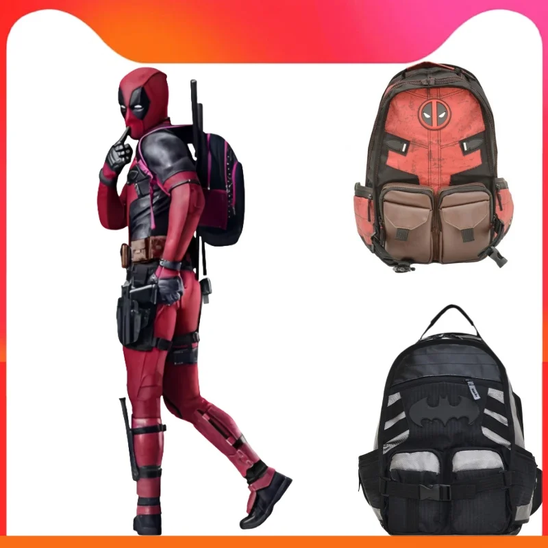 

﻿ В наличии Дэдпул, аниме-фигурка, фигурка героя Бэтмена, школьная сумка, креативная дорожная сумка для альпинизма, студенческий рюкзак, подарок для мальчика