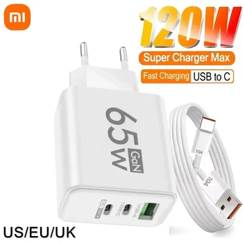 Xiaomi 120W hızlı şarj USB tip C PD kablo hızlı şarj hızlı şarj 3.0 adaptörü IPhone Samsung Oneplus piksel cep telefonları