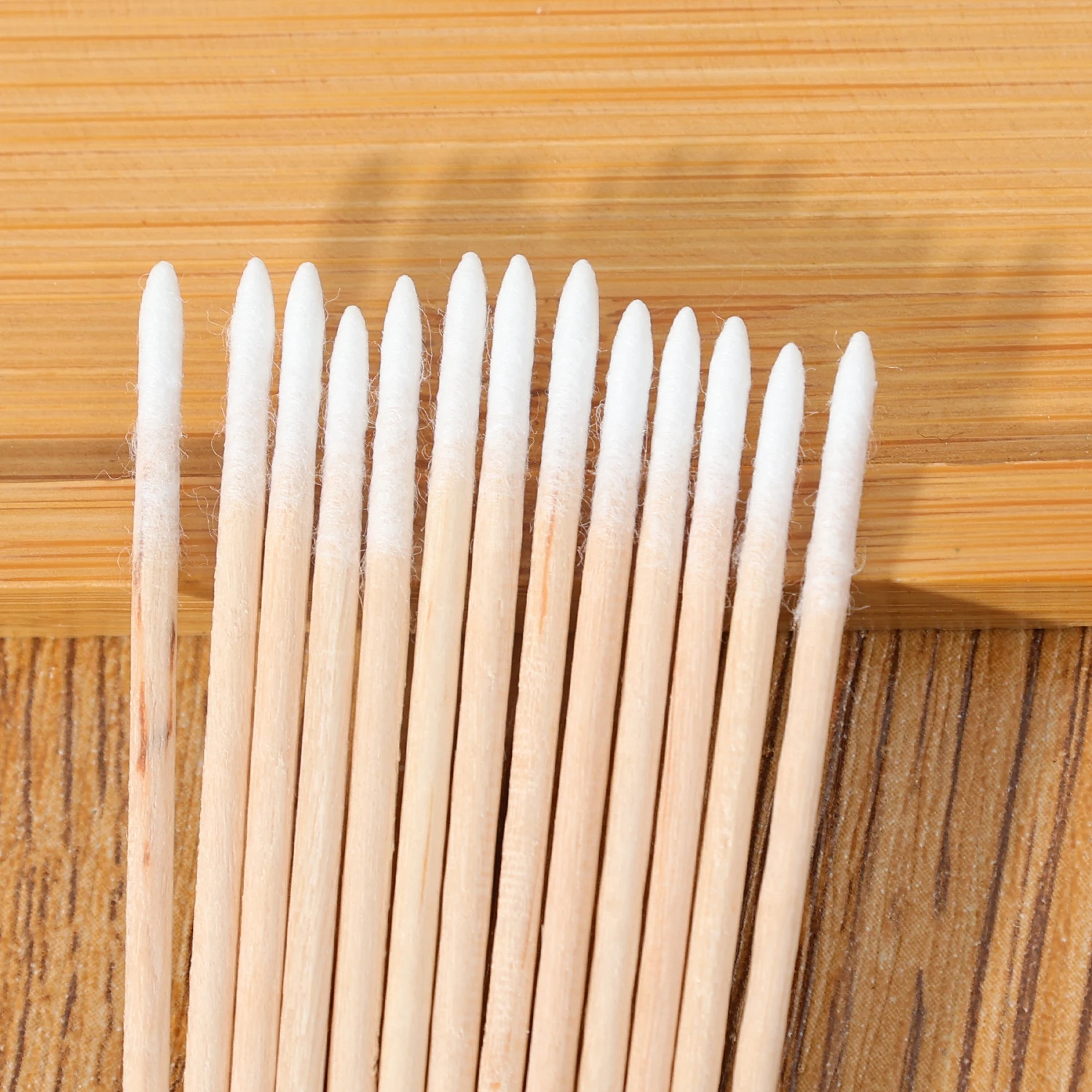 100/1000 pezzi tamponi di cotone a punta usa e getta multiuso bellezza antipolvere tamponi di cotone morbidi e confortevoli a doppia/singola testa