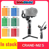 ZHIYUN Official CRANE M2S 3-Axis Mirrorless Cameras Gimbal Handheld Stabilizer for Sony Canon Action Compact Camera iPhone 14