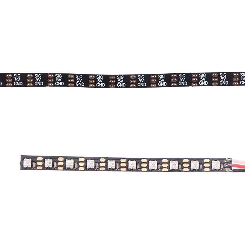 WS2812 Chip 3.5mm Szerokość 5V Elastyczna płytka taśmowa Wbudowana 10 / 20szt RGB LED IC 50 / 100mm Długość do dronów wyścigowych RC FPV