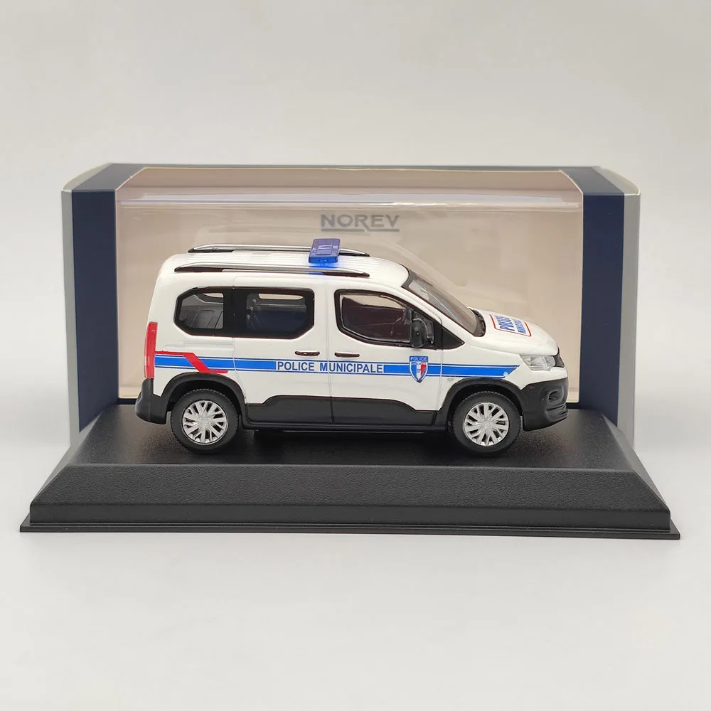 

1/43 Norev Rifter 2019 Police Municipale Diecast Models Car Collection Auto Toys Gift Hobby