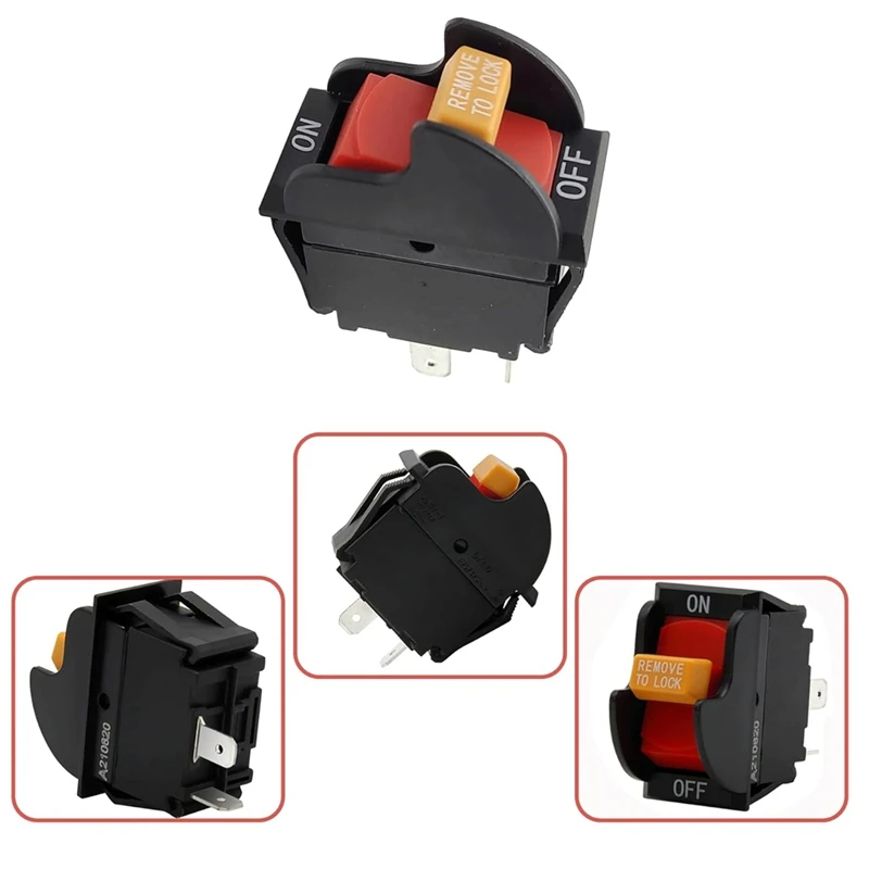 SW7B On-Off Toggle Switch 2 Prong For Delta/Ryobi Table Saws Drill Press For Delta 489105-00 46023 Switch