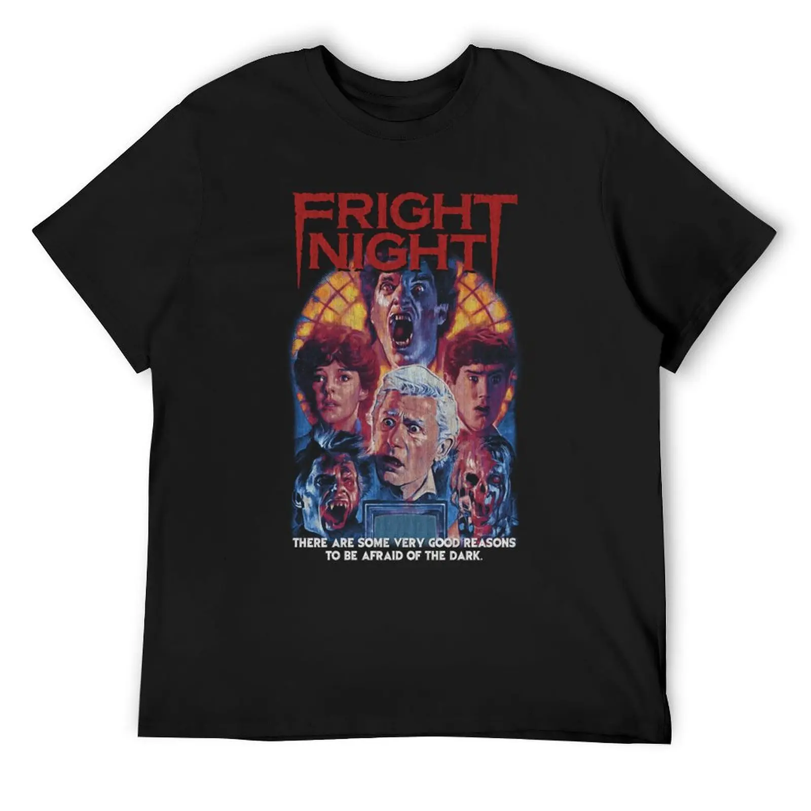 Fright Night, Horror, Vámpiré T-Shirt vintage anime shirt custom t shirt mens graphic t-shirts funny